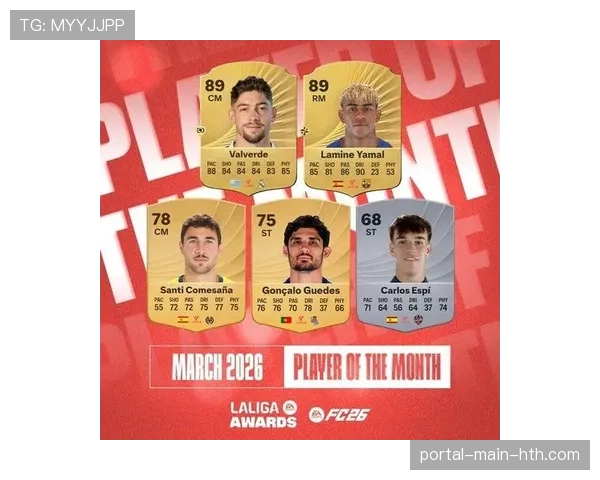 西甲公布4月最佳U23球员候选，库巴西巴勃罗·托雷在列